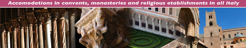 Hébergements en couvents, monastères & maisons religieuses dans toute l'Italie
